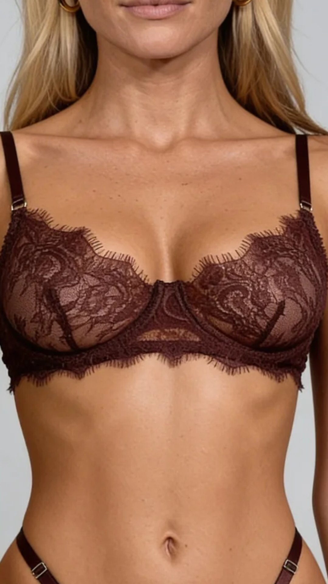 Cynthia ensemble 2 pièces en dentelle fleurie