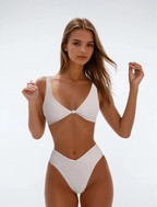 Comfit® Naomi – Ensemble bikini à col en V avec effet gainant